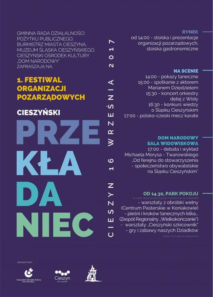 Cieszyn: Festiwal Organizacji Pozarządowych 