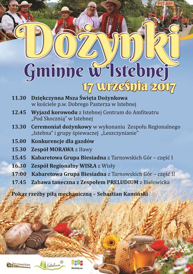 Istebna: Dożynki Gminne 17.09
