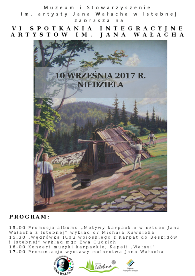 Istebna: VI Spotkania Integracyjne Artystów im. Jana Wałacha 10.09