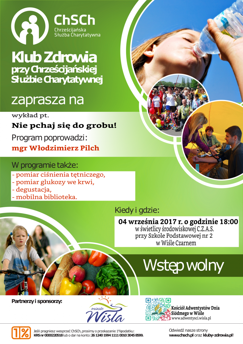 Wisła: Spotkanie Klubu Zdrowia 04.09