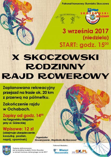 X Skoczowski Rodzinny Rajd Rowerowy 3.09
