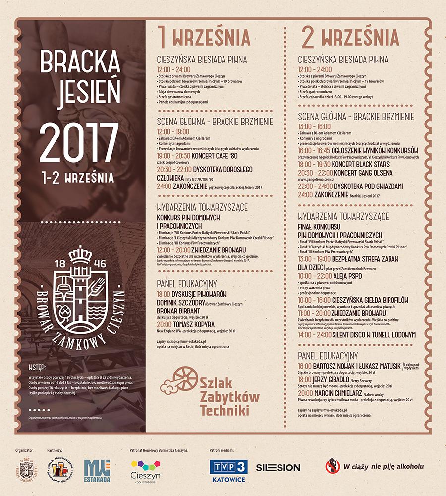 Cieszyn: Bracka Jesień 2017 01.09-02.09