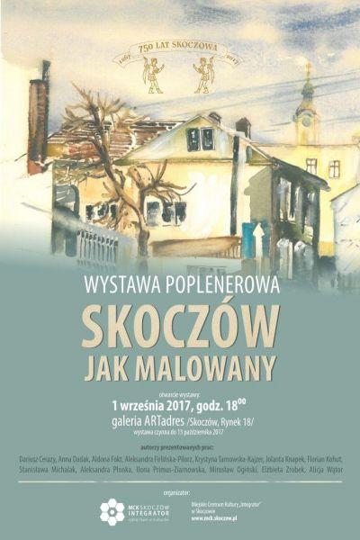 Skoczów: Otwarcie wystawy poplenerowej 