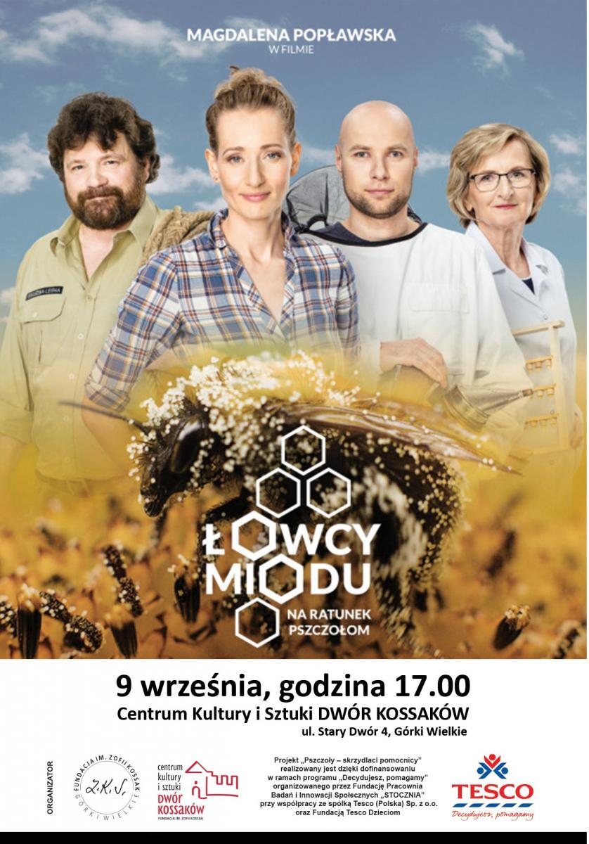 Górki Wielkie: Pokaz filmu „Łowcy Miodu” 09.09