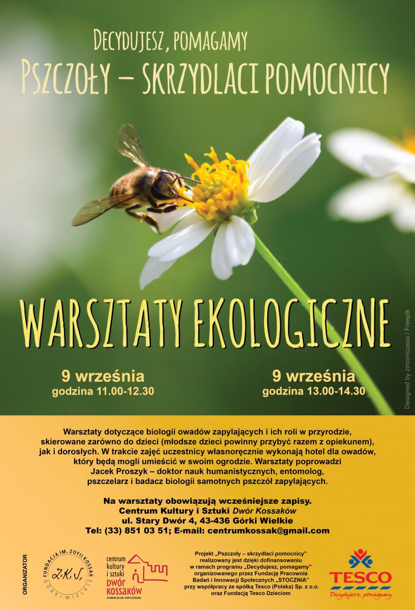 Górki Wielkie: Pszczoły – skrzydlaci pomocnicy. Warsztaty ekologiczne 09.09