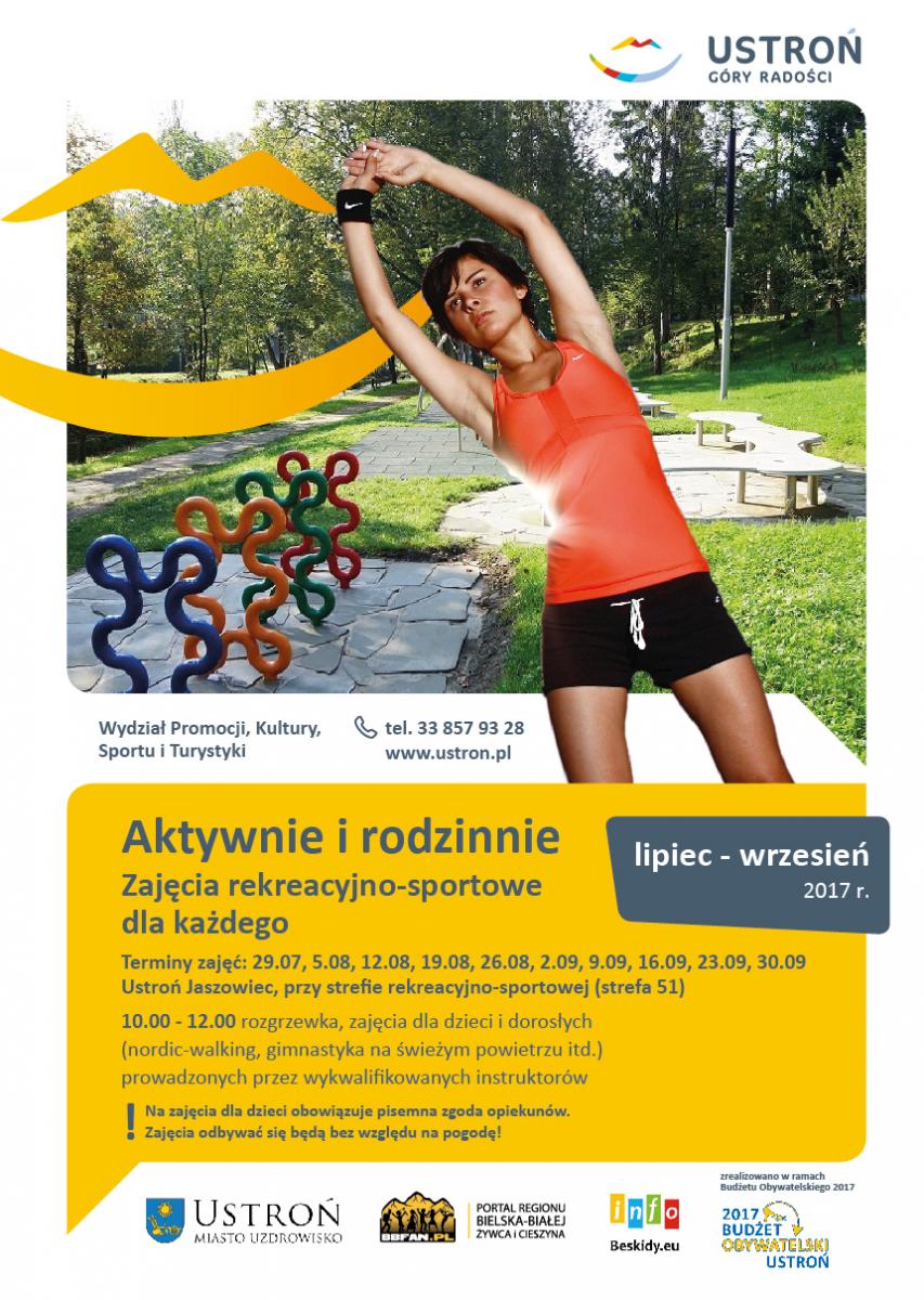 Ustroń: Zajęcia rekreacyjne - sportowe dla dzieci, młodzieży i dorosłych 12.08