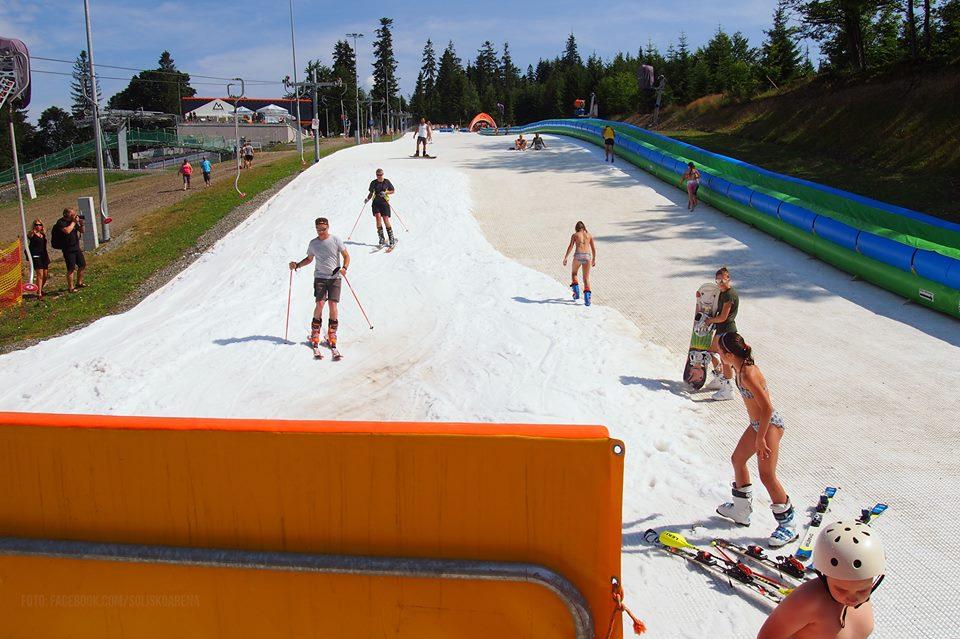 Letnie szusowanie na śniegu w Szczyrku - 27.07/06.08