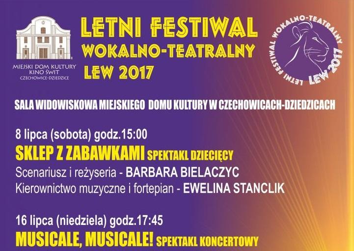 Letni Festiwal Wokalno-Teatralny LEW 2017 - 16.07
