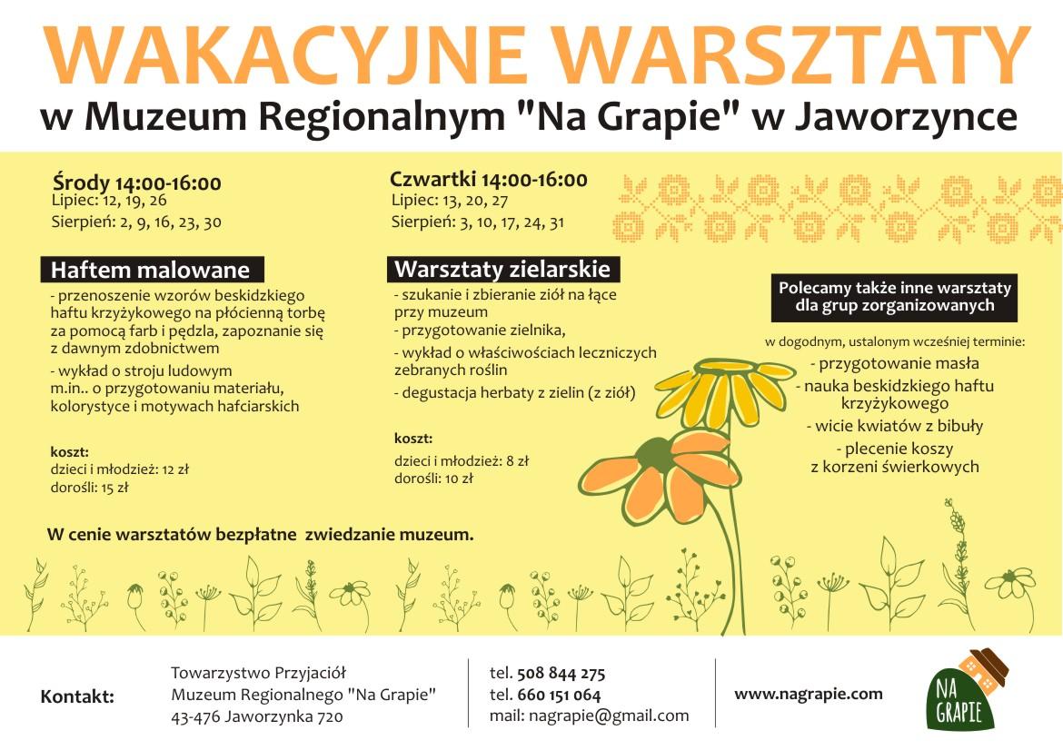 Istebna/Jaworzynka: Warsztaty 