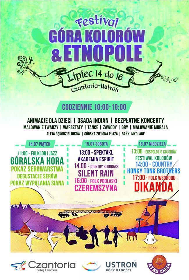 Ustroń: Festiwal Góra Kolorów 14.07-16.07