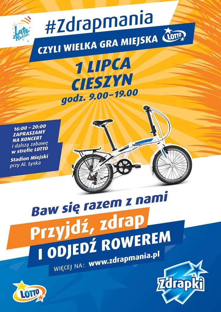 Cieszyn: Zdrapmania, czyli wielka gra miejska! 01.07