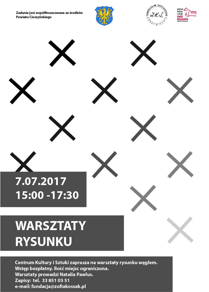 Górki Wielkie: Artystyczny Salon Kossaków – Warsztaty rysunkowe 07.07