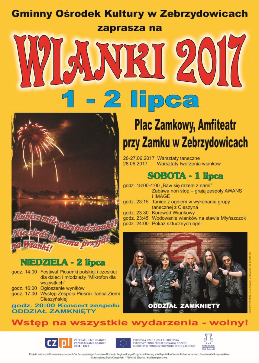 Zebrzydowice: Wianki 2017