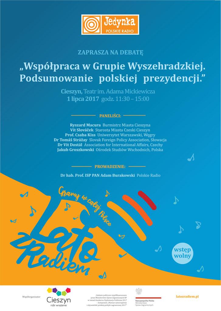 Cieszyn: Współpraca w Grupie Wyszehradzkiej. Podsumowanie polskiej prezydencji 01.07