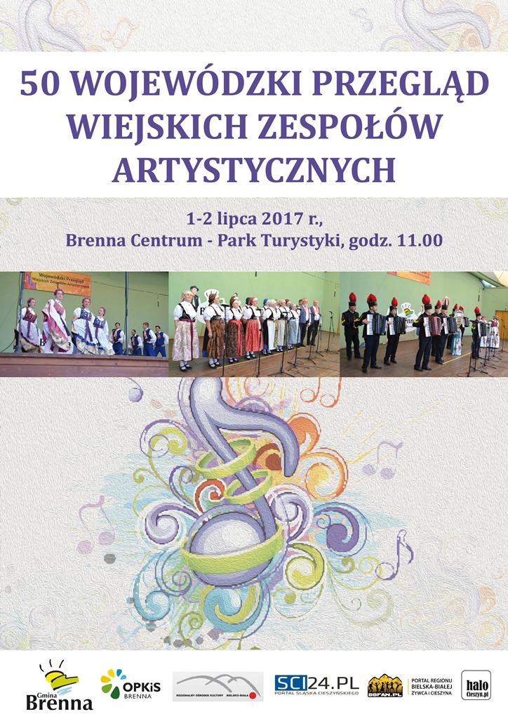 Brenna: 50 Przegląd Wiejskich Zespołów Artystycznych 01.07