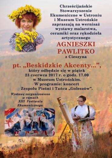 Wernisaż twórczości Agnieszki Pawlitko z Cieszyna 23.06