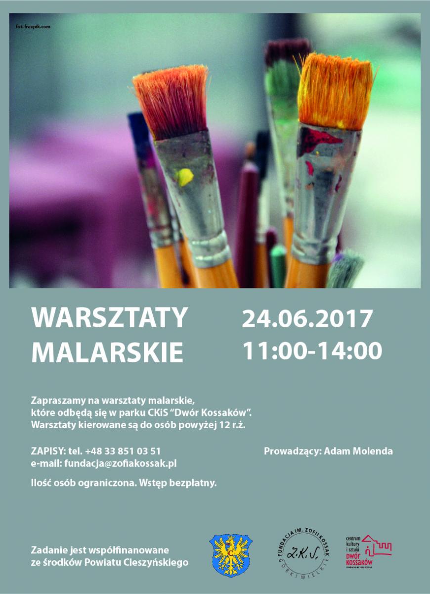 Górki Wielkie: Artystyczny Salon Kossaków-warsztaty malarskie 24.06