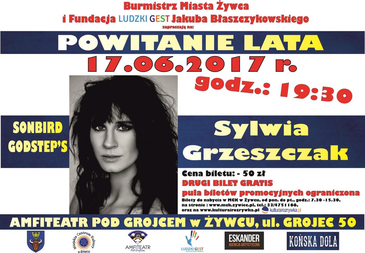 Powitanie Lata w Żywcu (Sylwia Grzeszczak, Kabareton) - 14/17.06