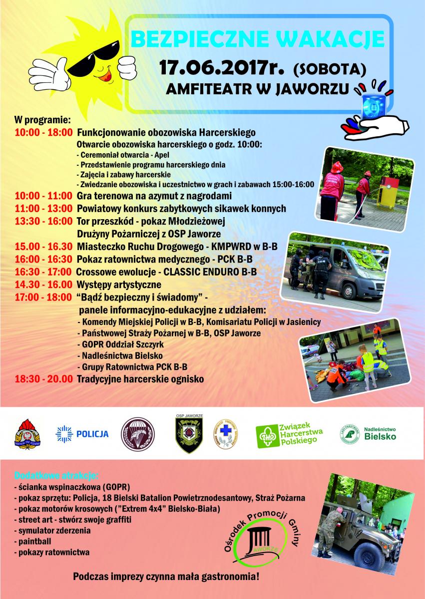 Bezpieczne Wakacje w Jaworzu (Piknik)