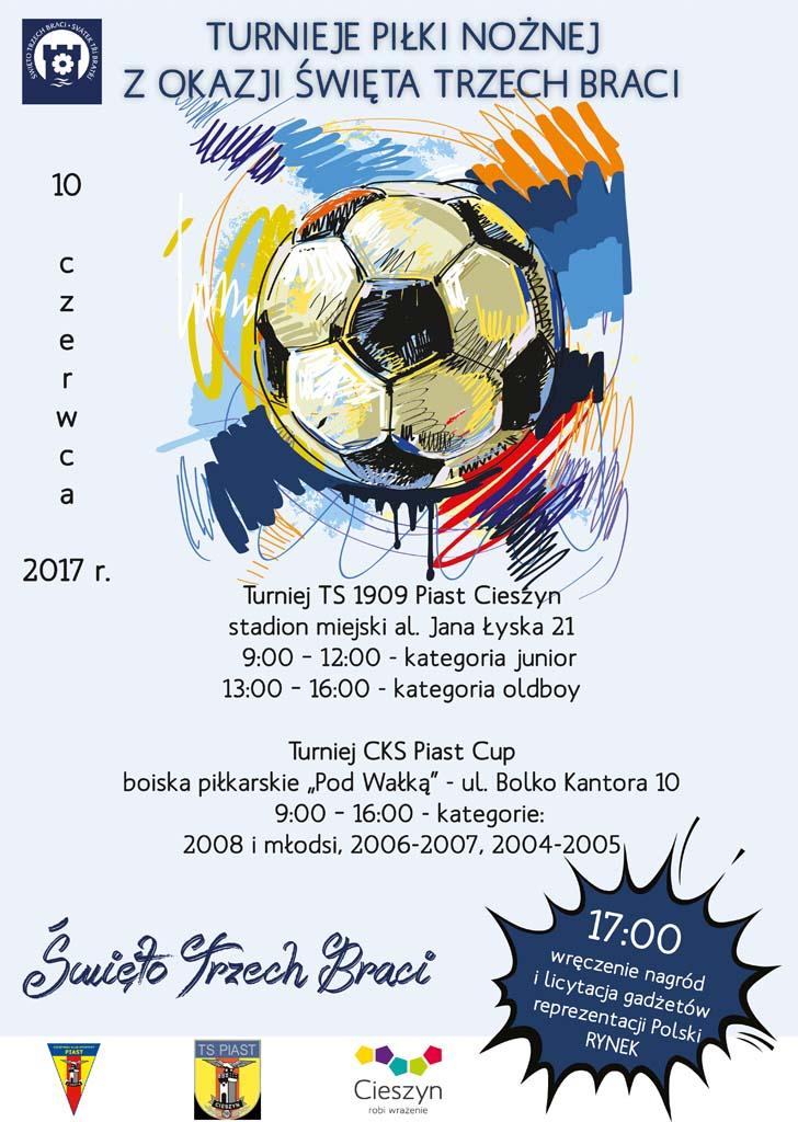 Turnieje piłkarskie: TS 1909 Piast Cieszyn i CKS PIAST Cup 10.06