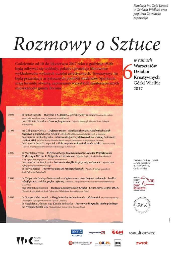 Górki Wielkie: Rozmowy o sztuce 10-14.06