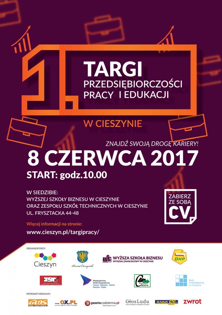 Cieszyn: I Targi Przedsiębiorczości, Pracy i Edukacji 8.06