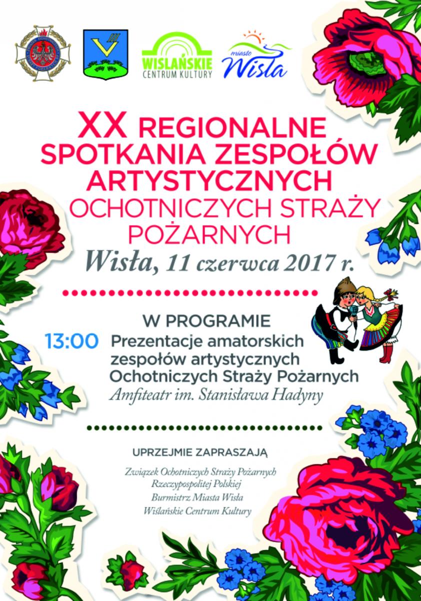 Wisła: Regionalne Spotkania Zespołów Artystycznych OSP 11.06