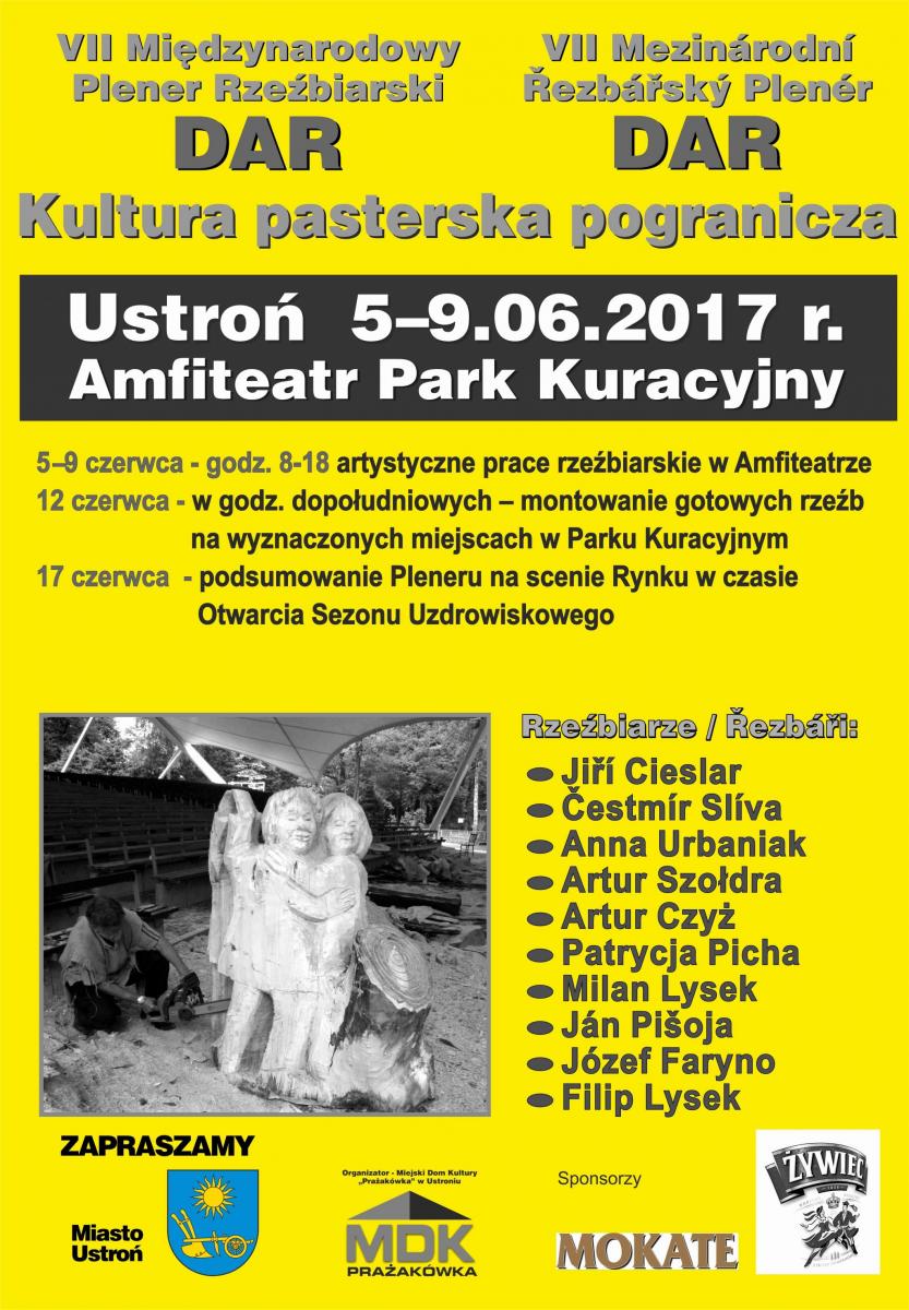 Ustroń: VII MIĘDZYNARODOWY PLENER RZEŹBIARSKI 05-09.06