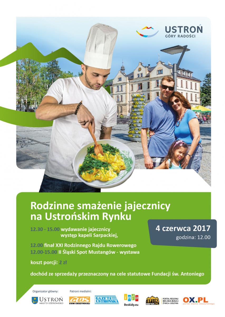 Ustroń: Rodzinne smażenie jajecznicy 4.06