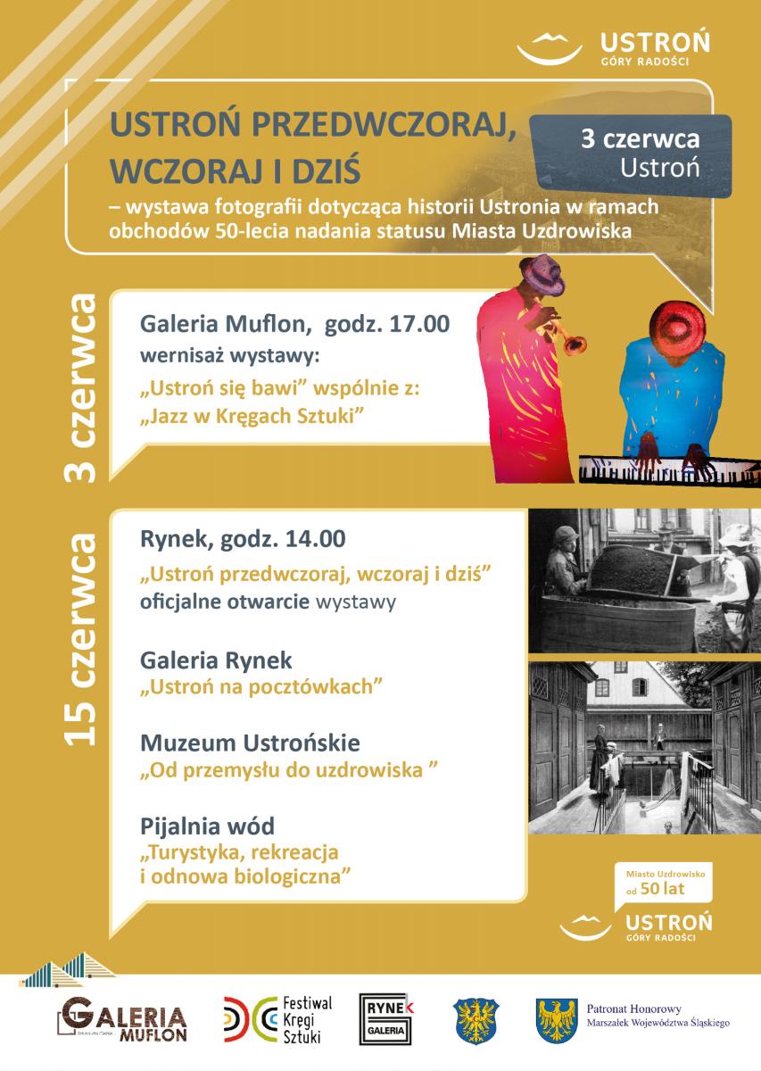 Ustroń przedwczoraj, wczoraj i dziś - wernisaż wystawy 3.06