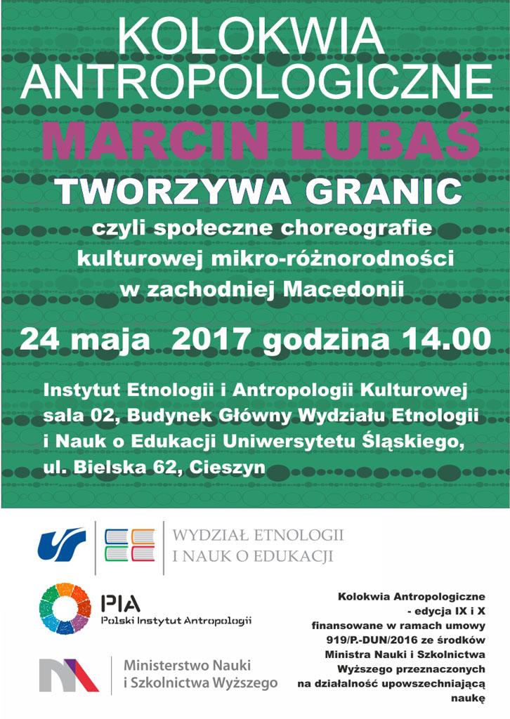 Cieszyn: Marcin Lubaś - Tworzywa granic czyli...24.05