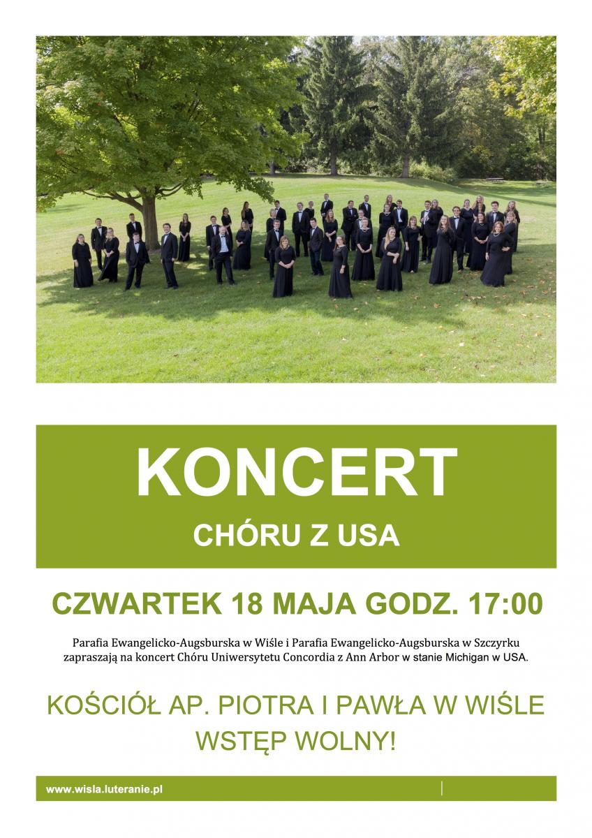 Wisła: Koncert chóru z USA 18.08
