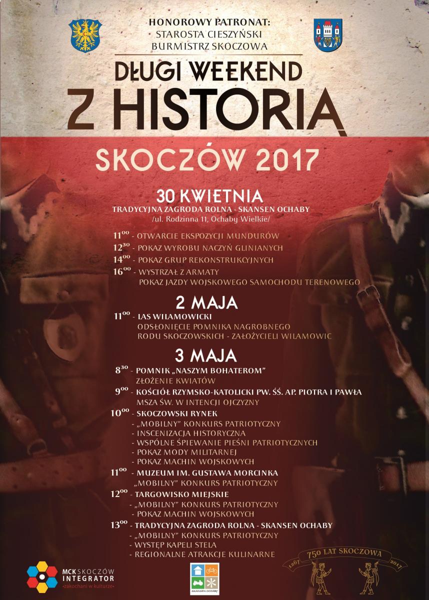 Długi weekend z historią 30.04-3.05