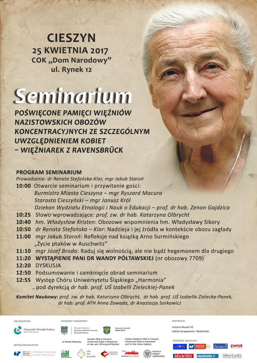 Seminarium poświęcone pamięci więźniarek z Ravensbruck 25.04