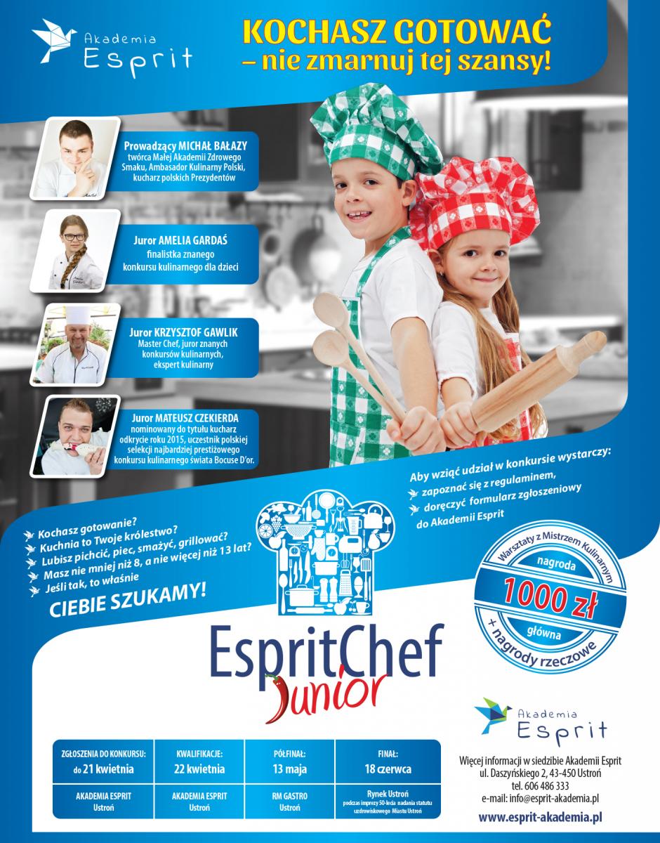 Zgłoś się do konkursu kulinarnego EspritChef Junior
