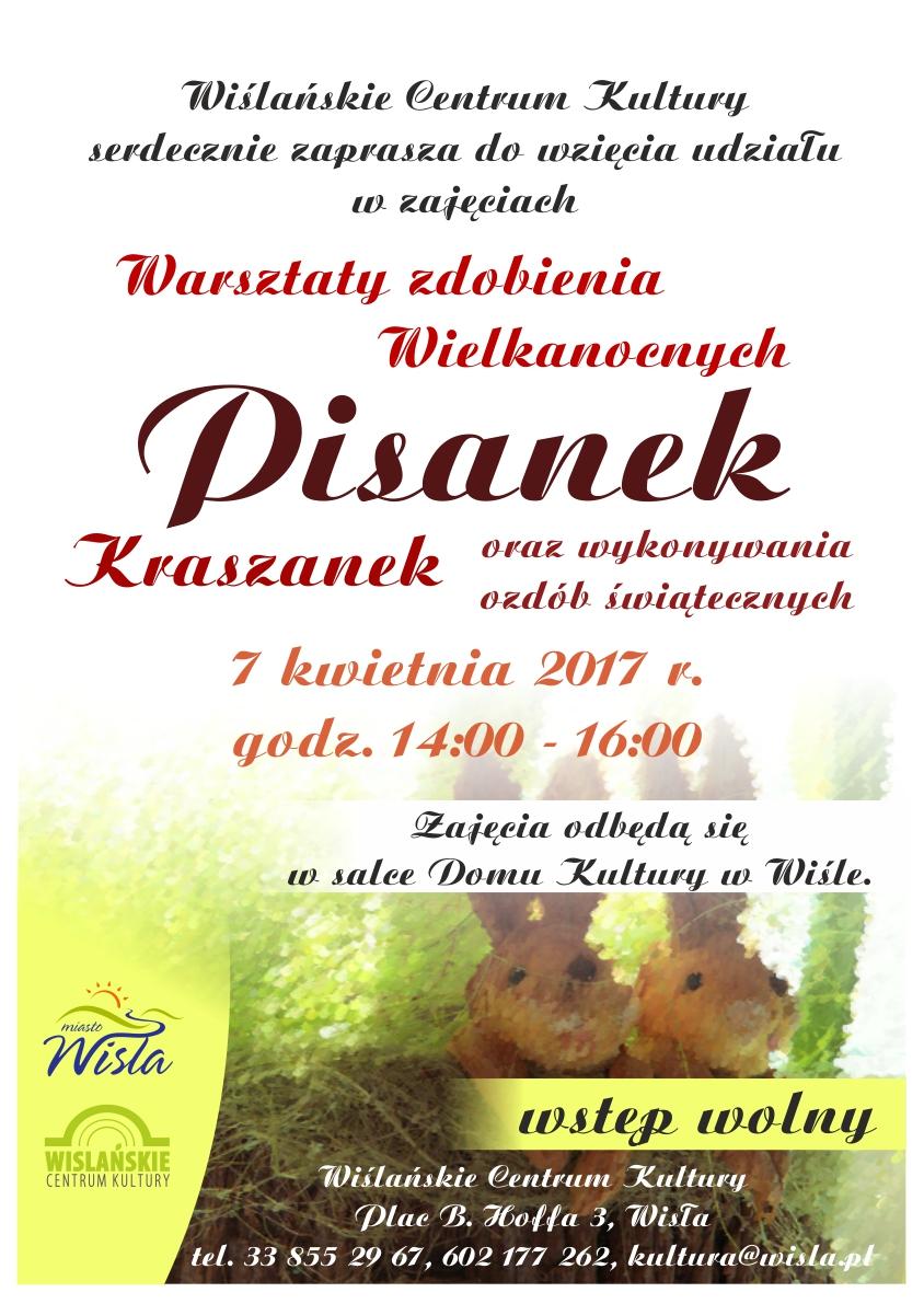 Warsztaty zdobienia Wielkanocnych Pisanek 7.04