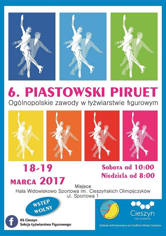 Zawody w łyżwiarstwie figurowym “6. Piastowski Piruet” 18-19.03