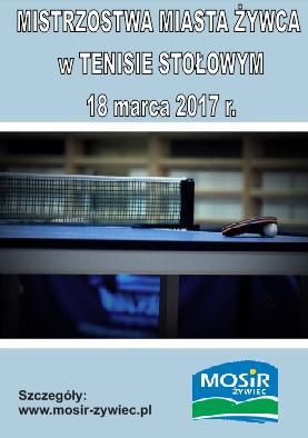 Mistrzostwa Żywca w tenisie stołowym 18.03