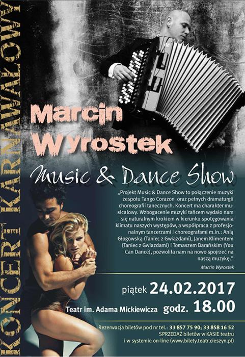 Marcin Wyrostek music & Dance Show  24.02