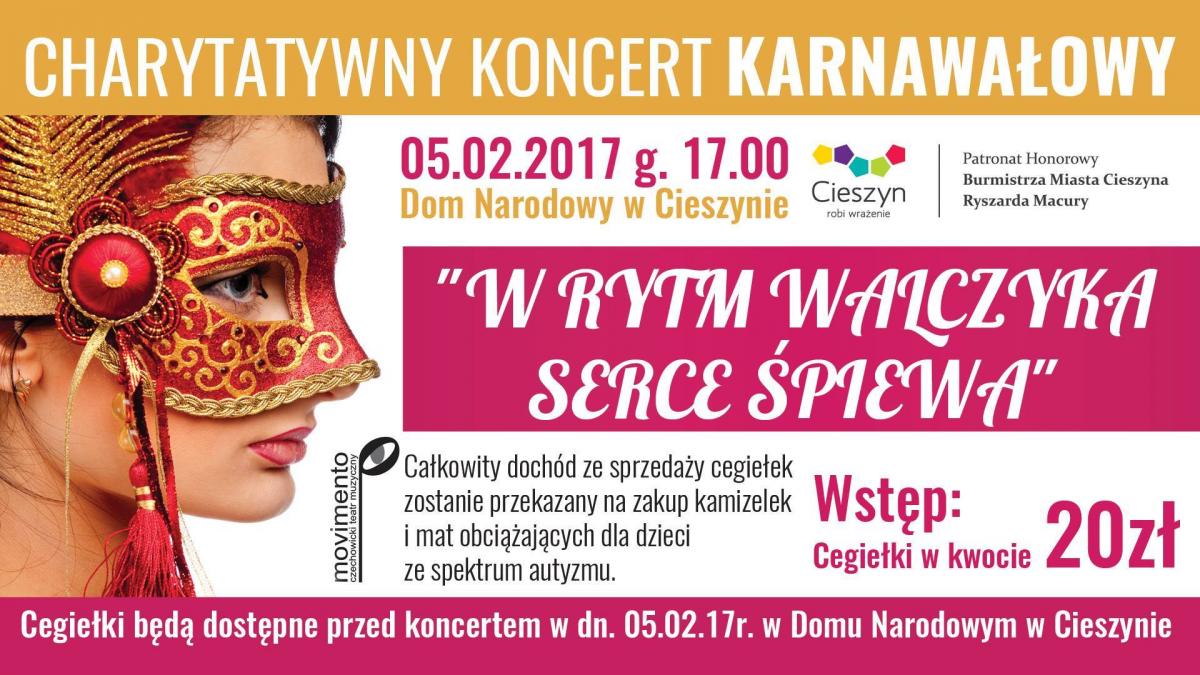 Charytatywny Koncert Karnawałowy „W rytm walczyka serce śpiewa” 5.02