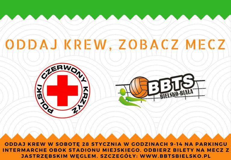 Oddaj krew, idź na mecz siatkówki
