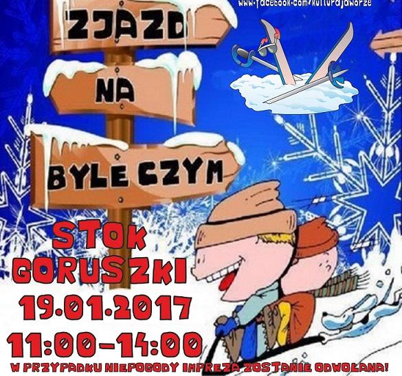 Zjazd na byle czym w Jaworzu