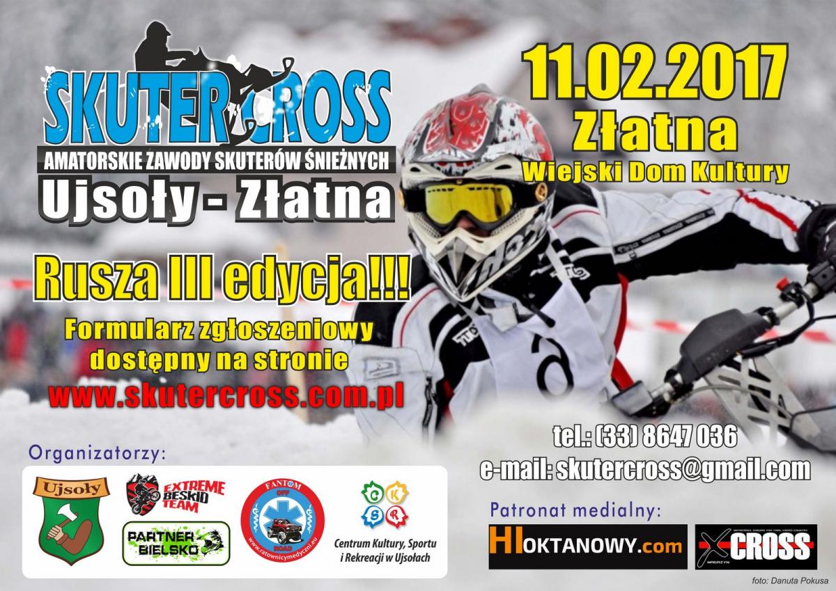 Rusza III edycja zawodów Skuter Cross. Złatna 2017
