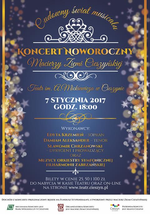 Koncert noworoczny Macierzy Ziemi Cieszyńskiej 7.01
