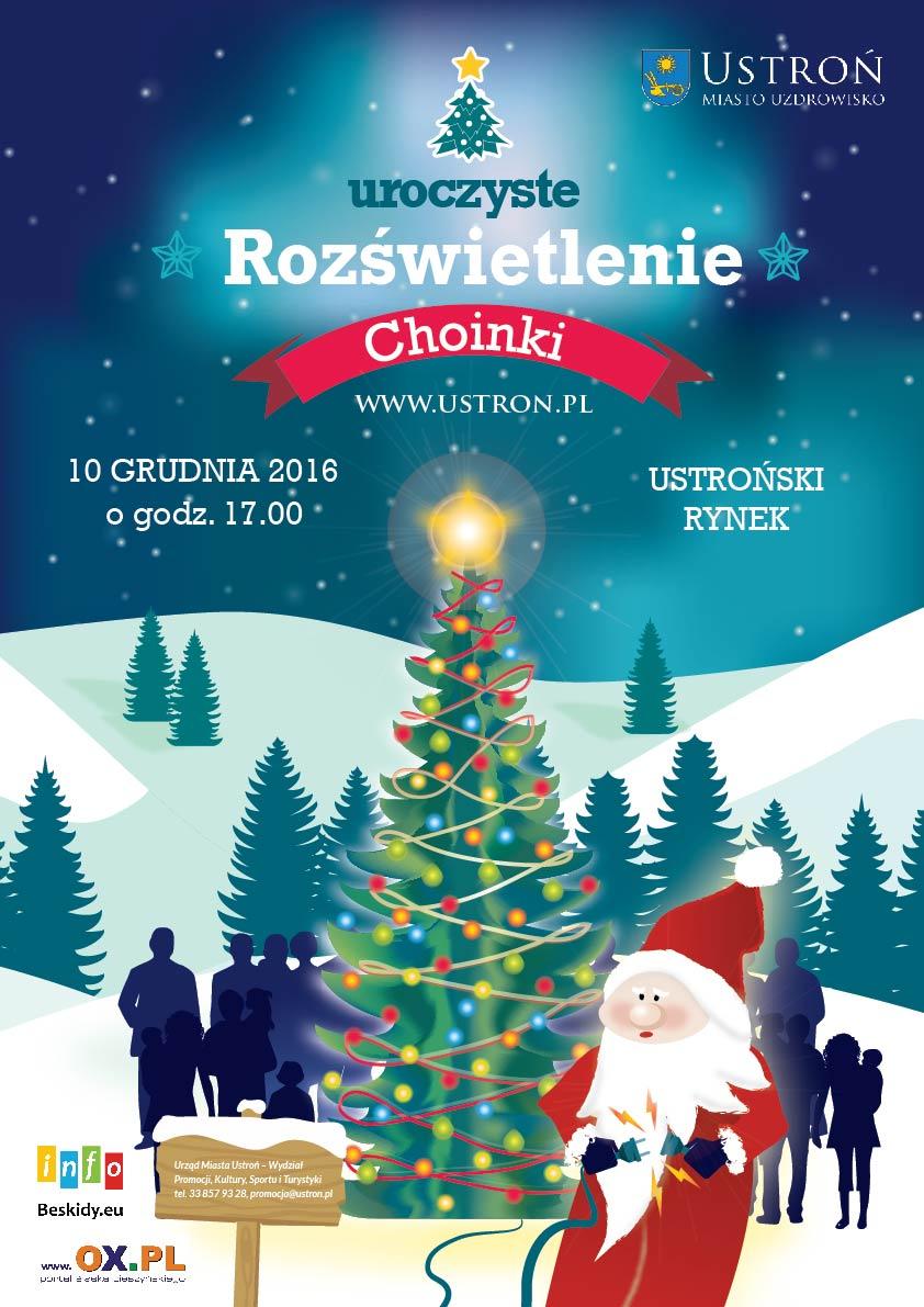Uroczyste rozświetlenie choinki  10.12