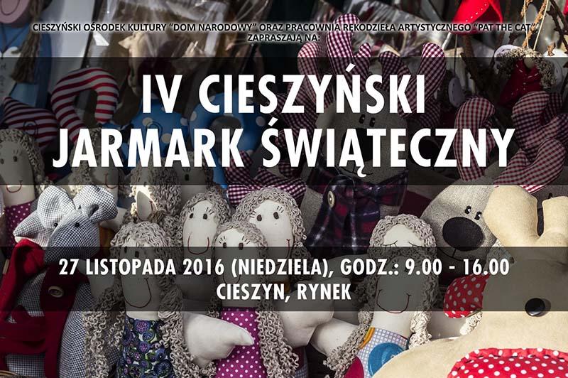 IV Cieszyński Jarmark Świąteczny 27.11