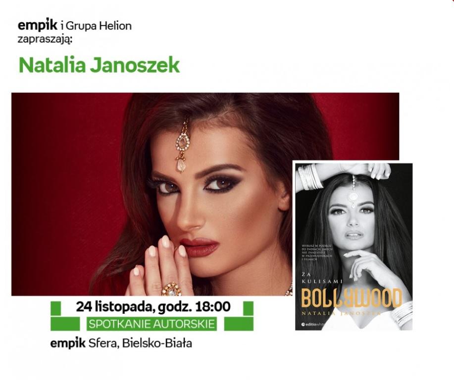 Książka: Z Bielska do Bollywood - Spotkanie z Natalią Janoszek 24.11