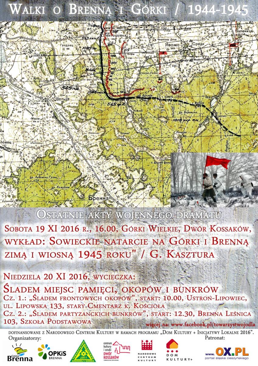 Breńsko-góreckie posiady - Walki o Brenną i Górki 19-20.11