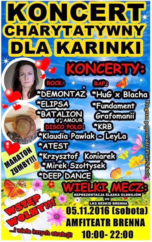 Festyn charytatywny dla Karinki 5.11