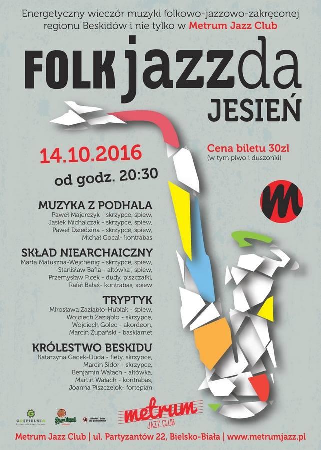 Metrum Jazz Club: FolkJazzda vol.2 - Jesienna edycja